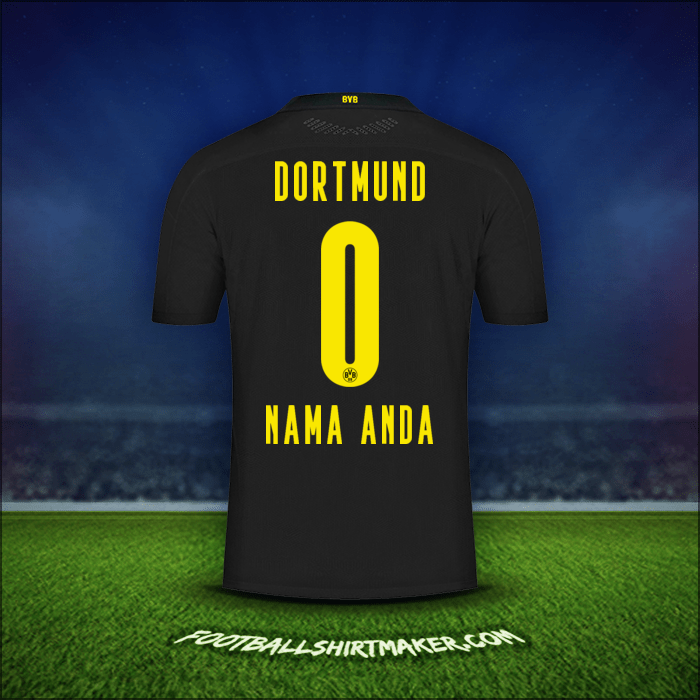 Jersey Borussia Dortmund 2020/21 Alternatif -  nama anda - 0
