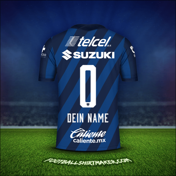 Trikot Pumas UNAM 2020/21 Auswärts -  dein name - 0