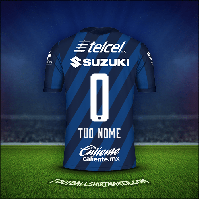 Maglia Pumas UNAM 2020/21 Seconda -  tuo nome - 0