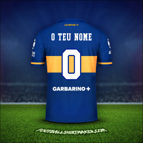 Camisola Boca Juniors 2020/21 -  o teu nome - 0
