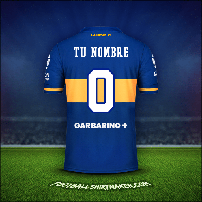Camiseta Boca Juniors 2020/21 -  tu nombre - 0