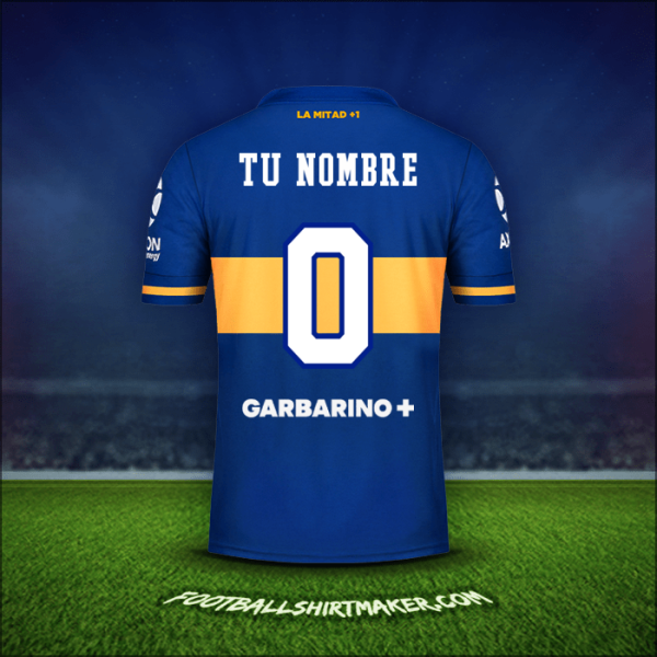 Camiseta Boca Juniors 2020/21 -  tu nombre - 0