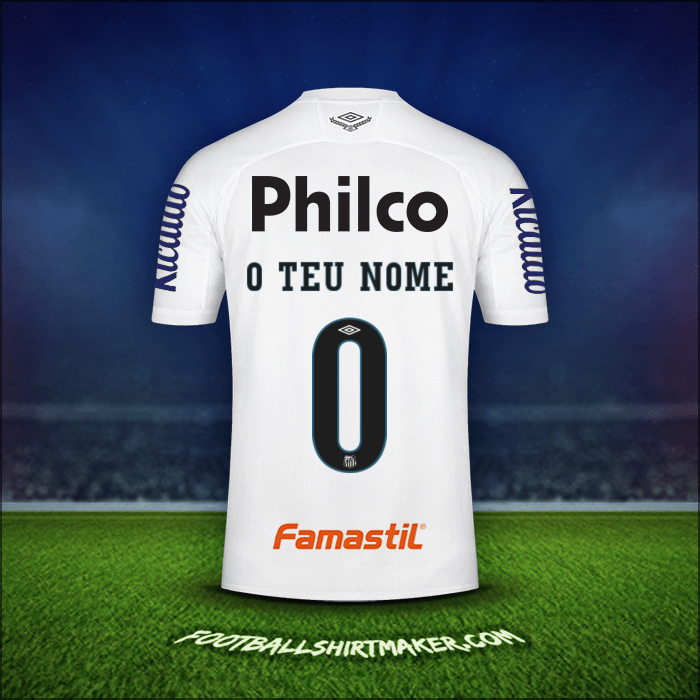 Camisola Santos FC Libertadores 2020 -  o teu nome - 0