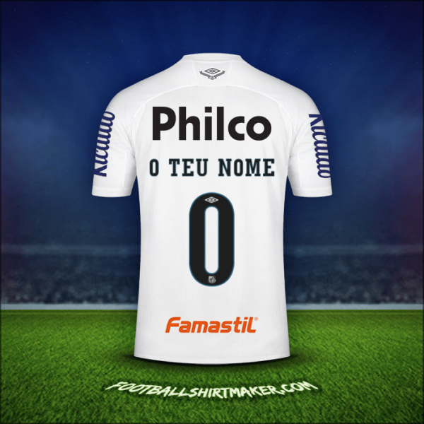 Camisola Santos FC Libertadores 2020 -  o teu nome - 0