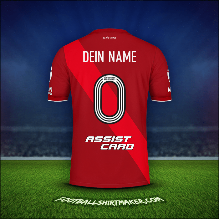 Trikot River Plate 2020/21 Auswärts -  dein name - 0