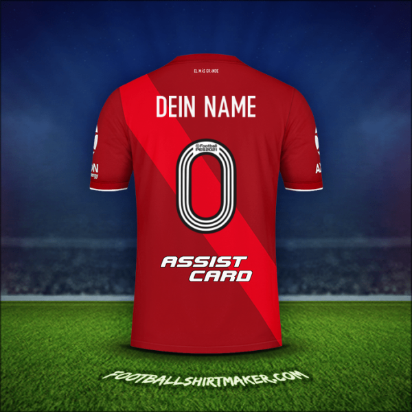 Trikot River Plate 2020/21 Auswärts -  dein name - 0