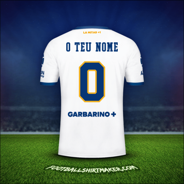 Camisola Boca Juniors 2020/21 Alternativa -  o teu nome - 0