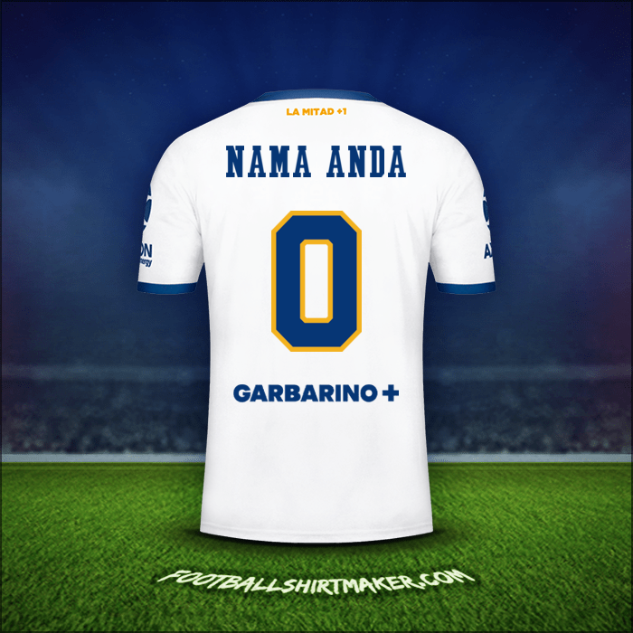 Jersey Boca Juniors 2020/21 Alternatif -  nama anda - 0