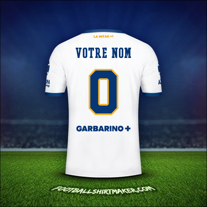 Maillot Boca Juniors 2020/21 Extérieur -  votre nom - 0