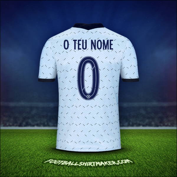 Camisola Chelsea Cup 2020/21 Alternativa -  o teu nome - 0