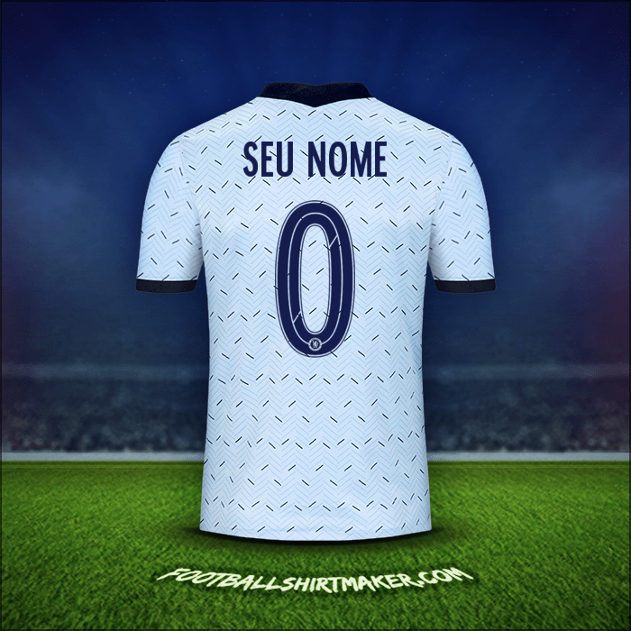 Camisa Chelsea Cup 2020/21 Alternativa -  seu nome - 0