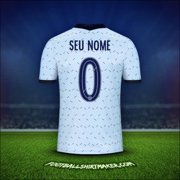 Camisa Chelsea Cup 2020/21 Alternativa -  seu nome - 0