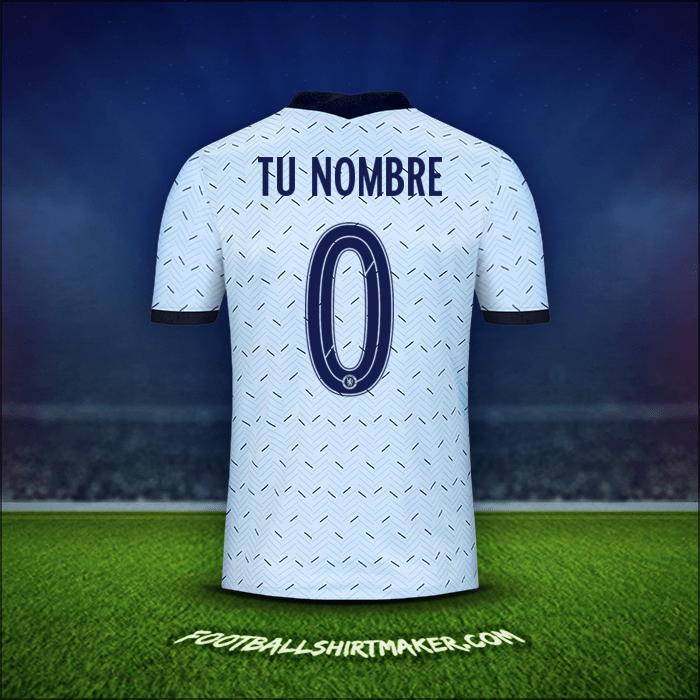 Camiseta Chelsea Cup 2020/21 Visita -  tu nombre - 0