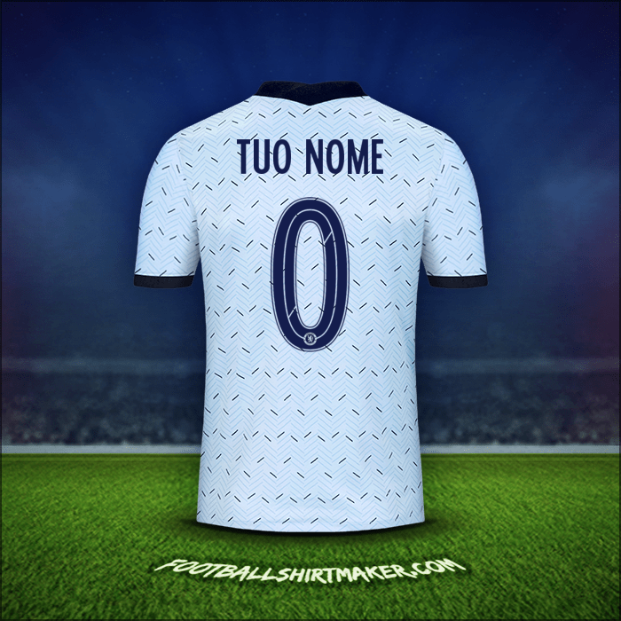 Maglia Chelsea Cup 2020/21 Seconda -  tuo nome - 0
