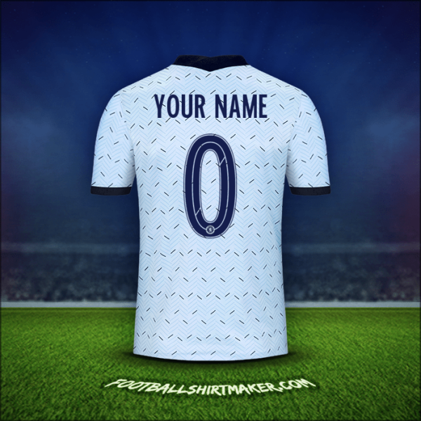 Jersey Chelsea Cup 2020/21 Away -  your name - 0