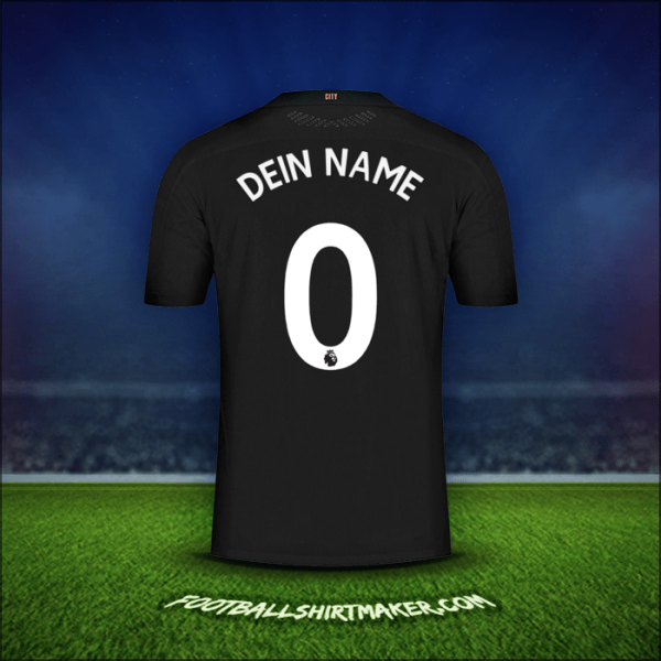 Trikot Manchester City 2020/21 Auswärts -  dein name - 0