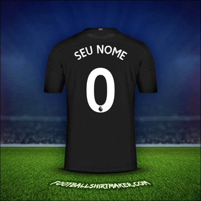 Camisa Manchester City 2020/21 Alternativa -  seu nome - 0