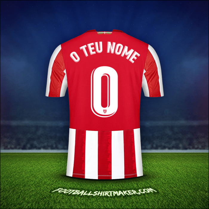 Camisola Athletic Club 2020/21 -  o teu nome - 0