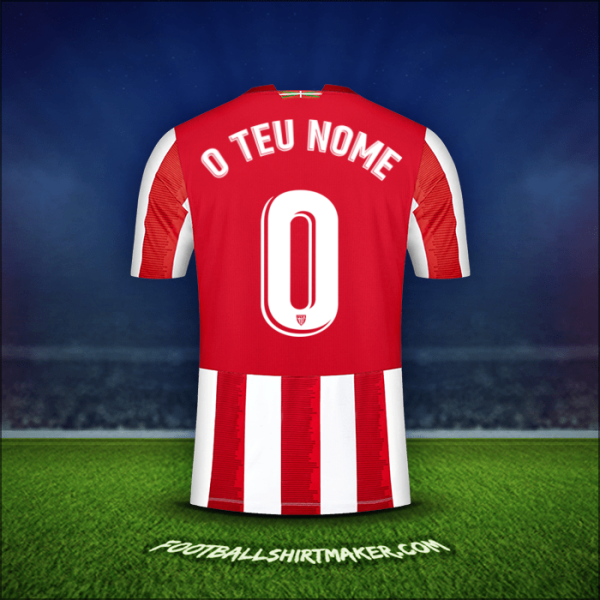 Camisola Athletic Club 2020/21 -  o teu nome - 0