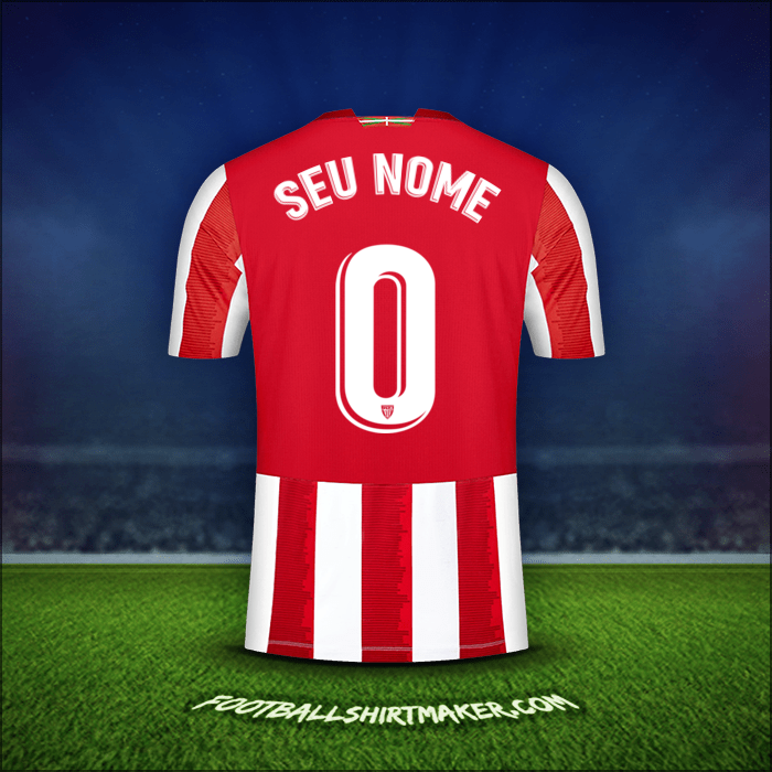 Camisa Athletic Club 2020/21 -  seu nome - 0