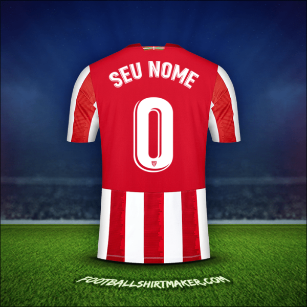 Camisa Athletic Club 2020/21 -  seu nome - 0