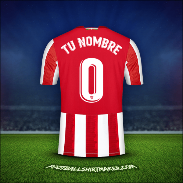 Camiseta Athletic Club 2020/21 -  tu nombre - 0