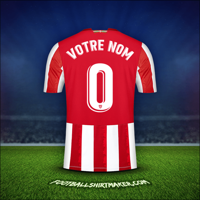 Maillot Athletic Club 2020/21 -  votre nom - 0