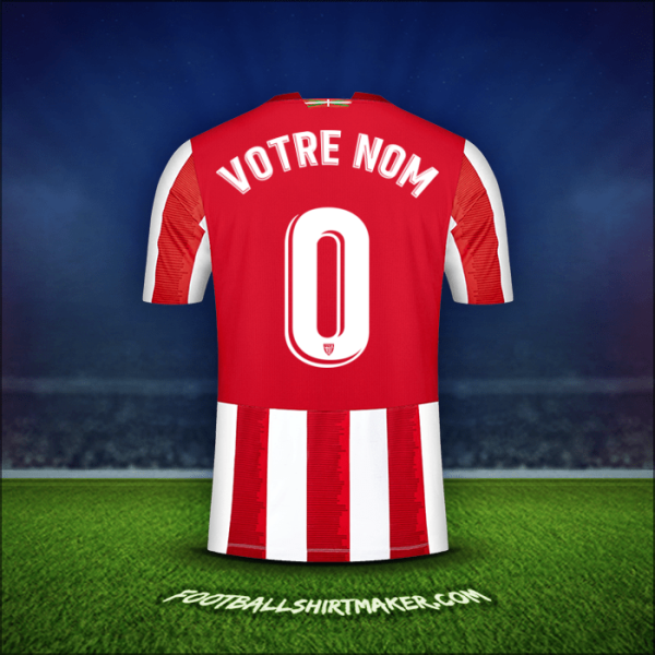 Maillot Athletic Club 2020/21 -  votre nom - 0
