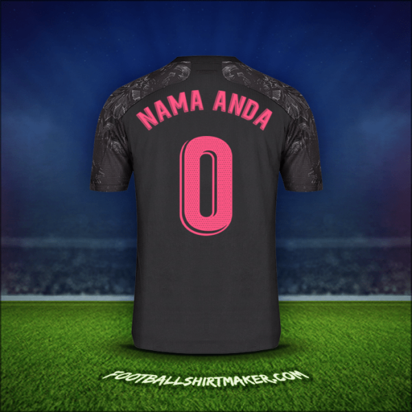 Jersey Real Madrid CF 2020/21 Ketiga -  nama anda - 0