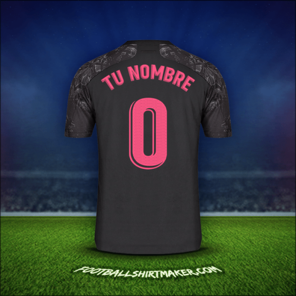 Camiseta Real Madrid CF 2020/21 Tercera -  tu nombre - 0