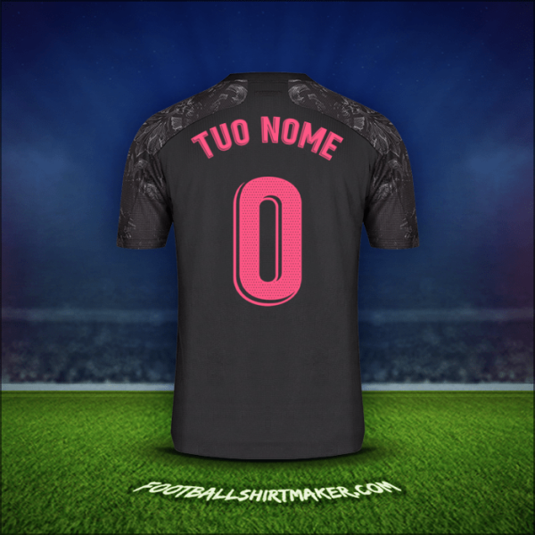 Maglia Real Madrid CF 2020/21 Terza -  tuo nome - 0
