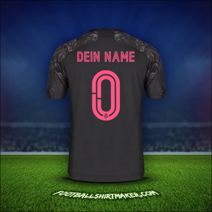 Trikot Real Madrid CF Cup 2020/21 Dritte -  dein name - 0