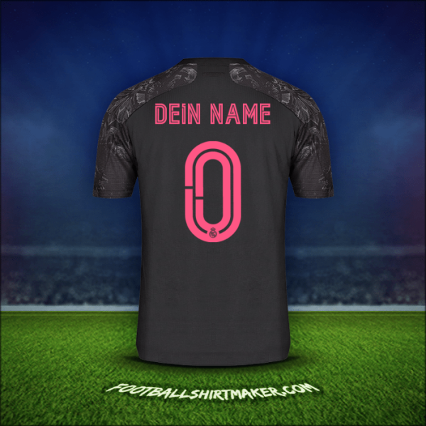 Trikot Real Madrid CF Cup 2020/21 Dritte -  dein name - 0