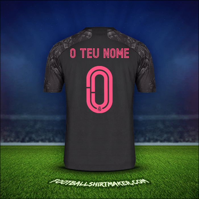 Camisola Real Madrid CF Cup 2020/21 Terceira -  o teu nome - 0