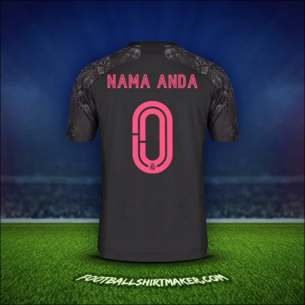 Jersey Real Madrid CF Cup 2020/21 Ketiga -  nama anda - 0