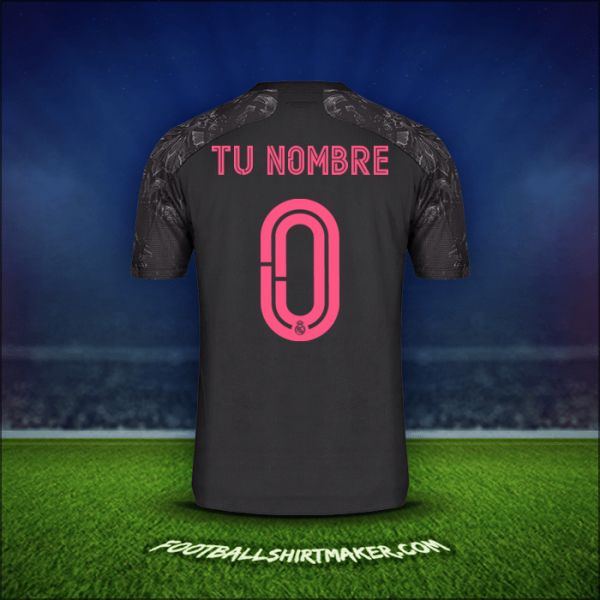 Jersey Real Madrid CF Cup 2020/21 Tercera -  tu nombre - 0