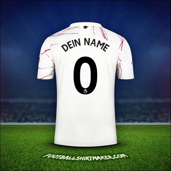 Trikot Arsenal 2020/21 Auswärts -  dein name - 0