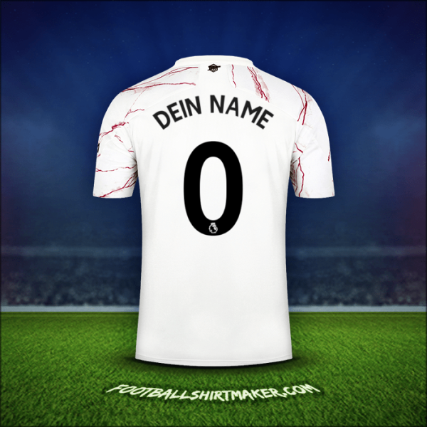 Trikot Arsenal 2020/21 Auswärts -  dein name - 0