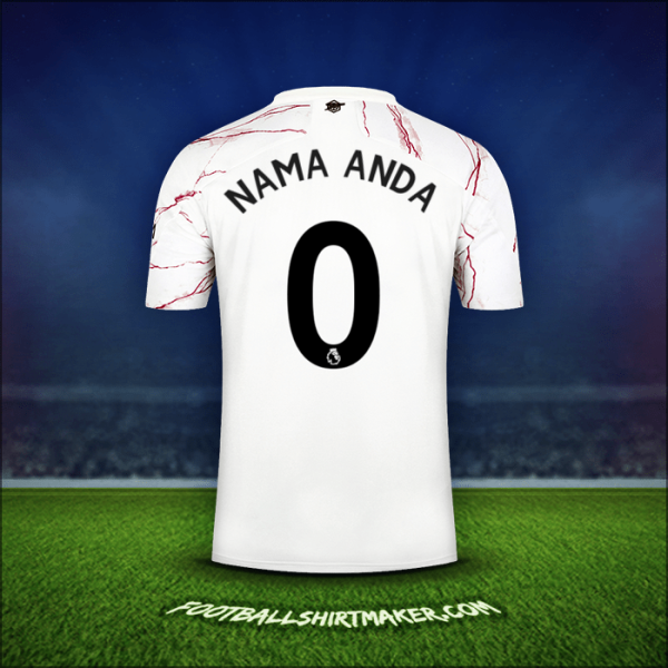 Jersey Arsenal 2020/21 Alternatif -  nama anda - 0