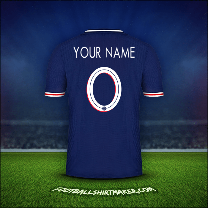 Jersey Paris Saint Germain Cup 2020/21 -  your name - 0