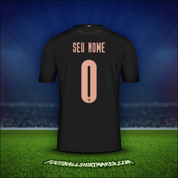 Camisa Manchester City Cup 2020/21 Alternativa -  seu nome - 0