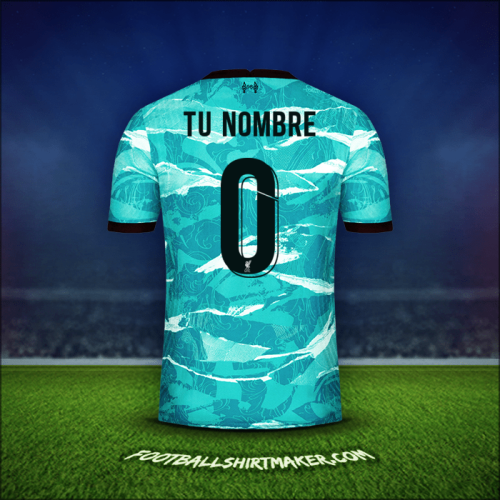 Jersey Liverpool FC Cup 2020/21 Visita -  tu nombre - 0
