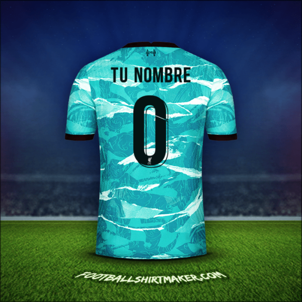 Camiseta Liverpool FC Cup 2020/21 Visita -  tu nombre - 0