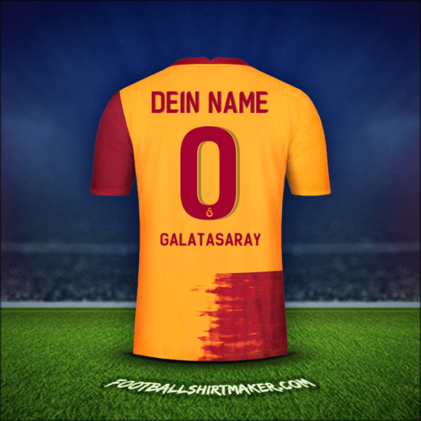 Trikot Galatasaray SK Cup 2020/21 -  dein name - 0