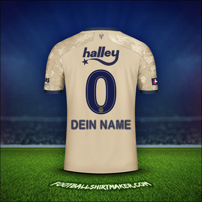 Trikot Fenerbahce SK 2020/21 Auswärts -  dein name - 0