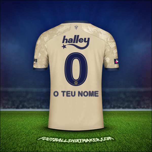 Camisola Fenerbahce SK 2020/21 Alternativa -  o teu nome - 0