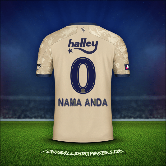 Jersey Fenerbahce SK 2020/21 Alternatif -  nama anda - 0