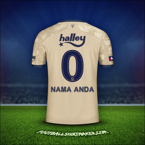 Jersey Fenerbahce SK 2020/21 Alternatif -  nama anda - 0