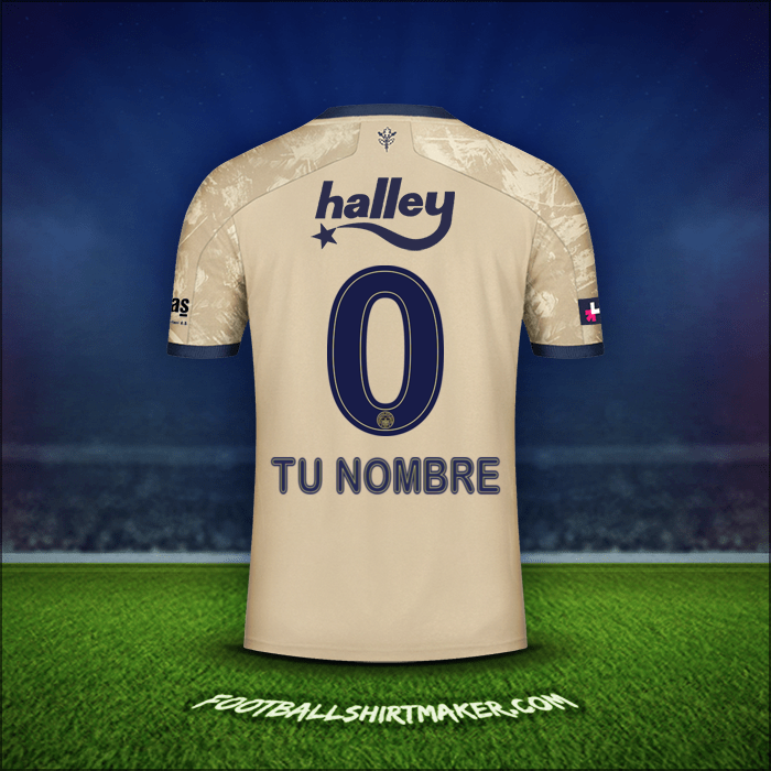 Jersey Fenerbahce SK 2020/21 Visita -  tu nombre - 0