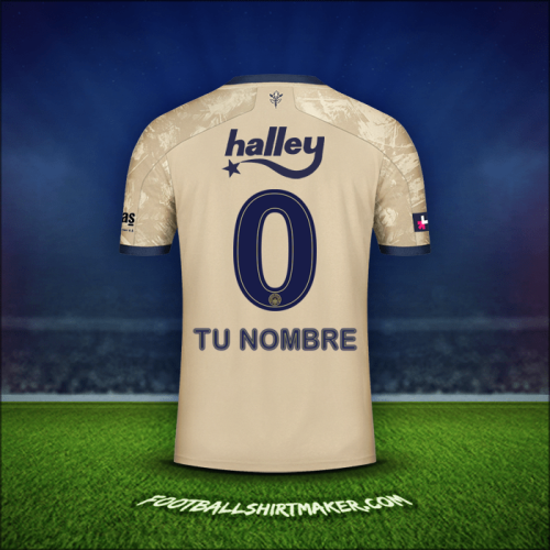 Jersey Fenerbahce SK 2020/21 Visita -  tu nombre - 0